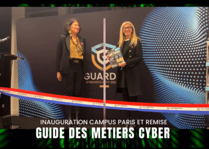 Inauguration Guardia Cybersecurity School et remise du Guide des métiers de la cybersécurité