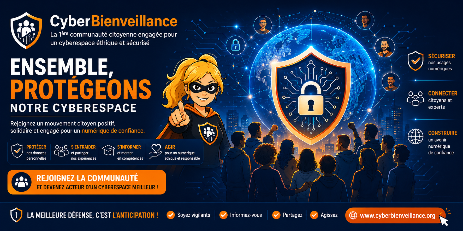 Rejoignez la 1ère communauté des CyberBienveillantes et des CyberBienveillants
