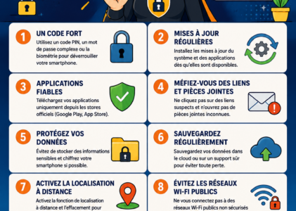 Les 10 commandements pour protéger son smartphone